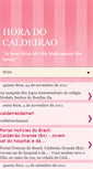 Mobile Screenshot of horadocaldeirao.blogspot.com