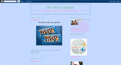Desktop Screenshot of bewritethere.blogspot.com