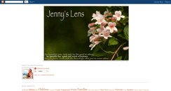 Desktop Screenshot of jennyslensphotography.blogspot.com