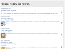 Tablet Screenshot of feliganblog.blogspot.com