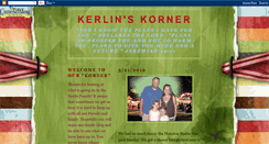 Desktop Screenshot of kerlinskorner.blogspot.com
