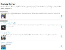 Tablet Screenshot of kerlinskorner.blogspot.com