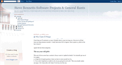 Desktop Screenshot of bennosoft.blogspot.com