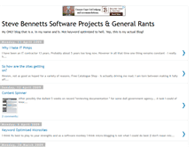 Tablet Screenshot of bennosoft.blogspot.com