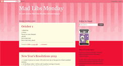 Desktop Screenshot of madlibsmonday.blogspot.com