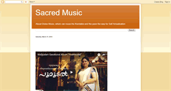 Desktop Screenshot of kundalinimusic.blogspot.com