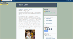 Desktop Screenshot of gavinlitfin.blogspot.com