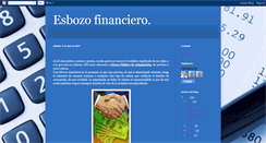 Desktop Screenshot of esbozofinanciero.blogspot.com