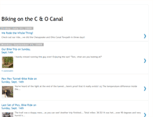 Tablet Screenshot of canalbiketrek.blogspot.com