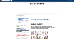 Desktop Screenshot of fashioncamp.blogspot.com