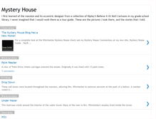 Tablet Screenshot of mysteryhouse.blogspot.com