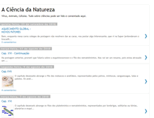 Tablet Screenshot of ciencia-da-natureza.blogspot.com