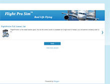 Tablet Screenshot of flightprosim-ozo.blogspot.com