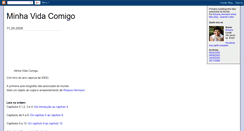Desktop Screenshot of minhavidacomigo.blogspot.com