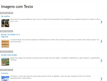 Tablet Screenshot of imagenscomtexto.blogspot.com