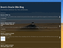 Tablet Screenshot of dba-brent.blogspot.com