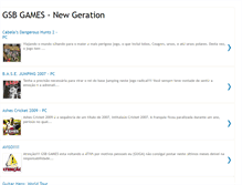 Tablet Screenshot of gsbgames.blogspot.com