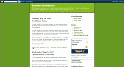 Desktop Screenshot of business-brainstorm.blogspot.com
