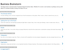 Tablet Screenshot of business-brainstorm.blogspot.com