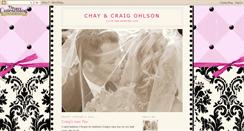 Desktop Screenshot of chayandcraig.blogspot.com