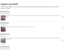 Tablet Screenshot of exposeyourshelf.blogspot.com