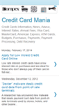 Mobile Screenshot of creditcardmania.blogspot.com