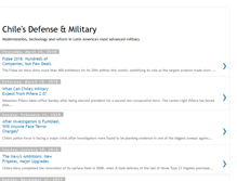 Tablet Screenshot of chiledefense.blogspot.com