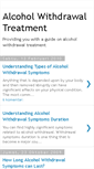 Mobile Screenshot of alcohol-withdrawal-treatment.blogspot.com
