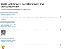 Tablet Screenshot of dipoleantigravity.blogspot.com