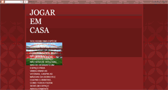 Desktop Screenshot of jogaremcasa.blogspot.com