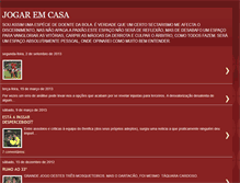 Tablet Screenshot of jogaremcasa.blogspot.com