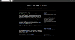 Desktop Screenshot of mantramodes.blogspot.com