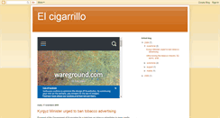 Desktop Screenshot of blogelcigarrillo.blogspot.com