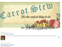 Tablet Screenshot of carrotstewcarrotstew.blogspot.com