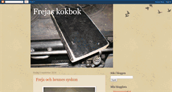 Desktop Screenshot of frejaskokbok.blogspot.com