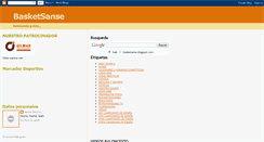 Desktop Screenshot of basketsanse.blogspot.com