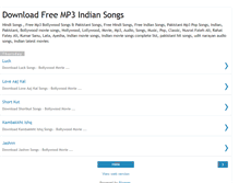 Tablet Screenshot of mp3indian.blogspot.com