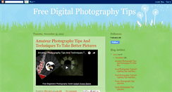 Desktop Screenshot of freedigitalphotographytips.blogspot.com