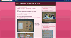 Desktop Screenshot of cienciesnaturals2eso.blogspot.com