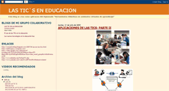 Desktop Screenshot of laimportanciadelasticseneducacion.blogspot.com