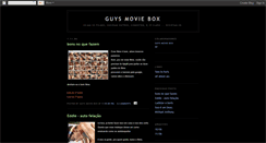 Desktop Screenshot of guysmoviebox.blogspot.com