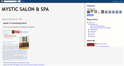 Desktop Screenshot of mysticspa.blogspot.com