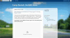 Desktop Screenshot of camp-beckett.blogspot.com