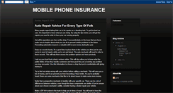 Desktop Screenshot of get-mobile-phone-insurance.blogspot.com