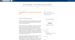 Desktop Screenshot of extreme-custom-billiards.blogspot.com