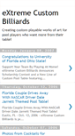 Mobile Screenshot of extreme-custom-billiards.blogspot.com