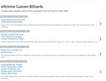 Tablet Screenshot of extreme-custom-billiards.blogspot.com