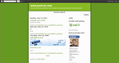 Desktop Screenshot of kurdpc2.blogspot.com