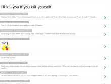 Tablet Screenshot of not-killing-you.blogspot.com