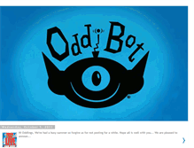 Tablet Screenshot of oddbotinc.blogspot.com